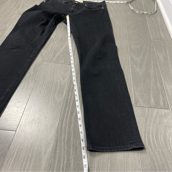 CQY Icon in Unify High Rise Slim Jean Black Salvage Denim Size 27 - Picture 16 of 16